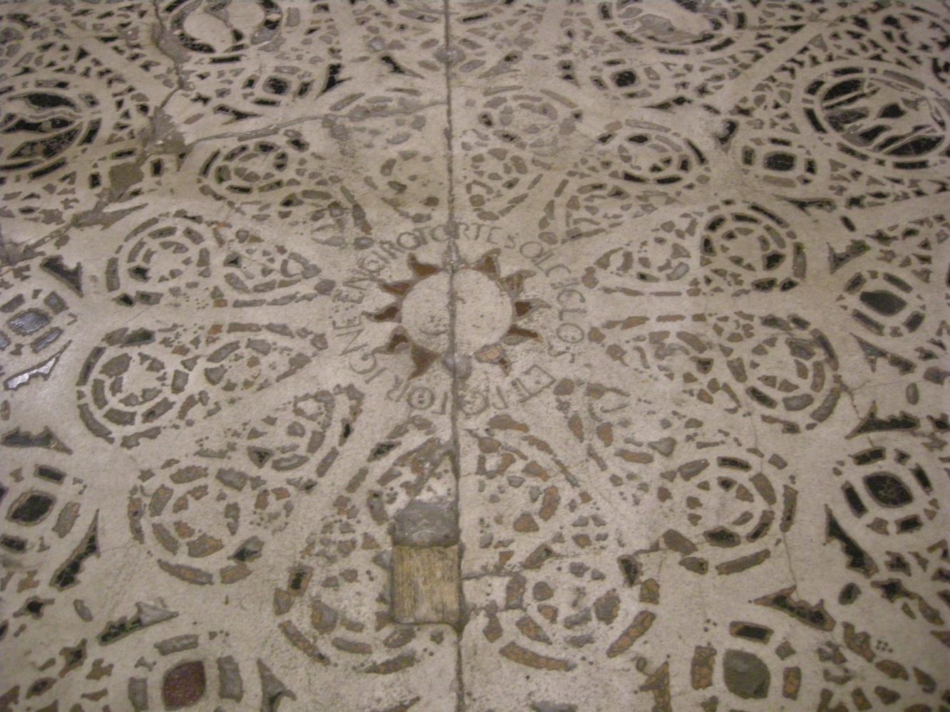 A mysterious palindrome in the Florence Baptistery