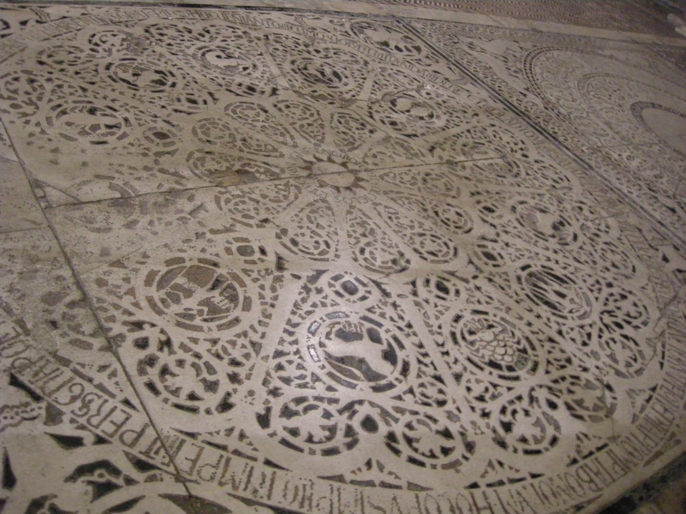 A mysterious palindrome in the Florence Baptistery