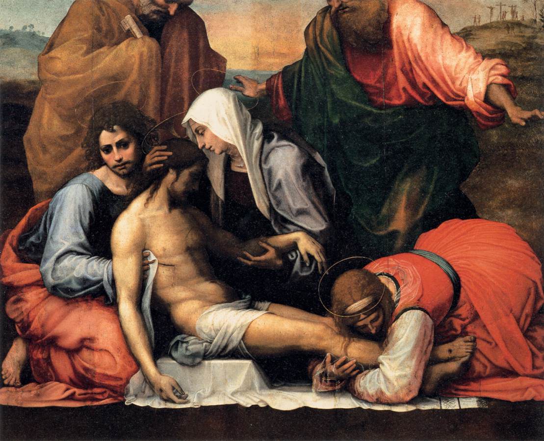 Paintings that aren't what they seem: Pietà with Saints by Fra' Bartolomeo